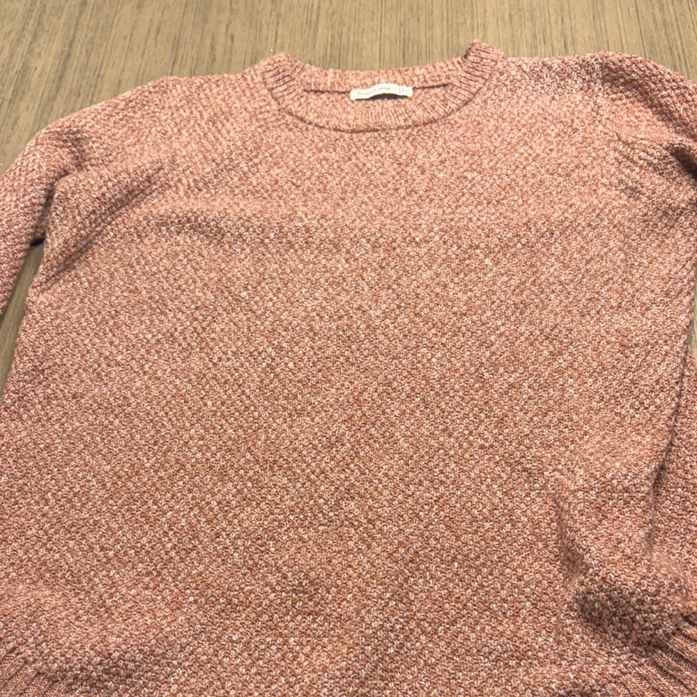 Women's Pink Clover Sweater